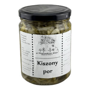 Kiszony ekologiczny por 540 ml NIEPASTERYZOWANY