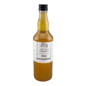 Żywy ocet z natki pietruszki 500 ml NIEPASTERYZOWANY