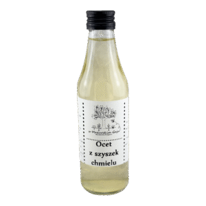 Żywy ocet z szyszek chmielu 250 ml NIEPASTERYZOWANY