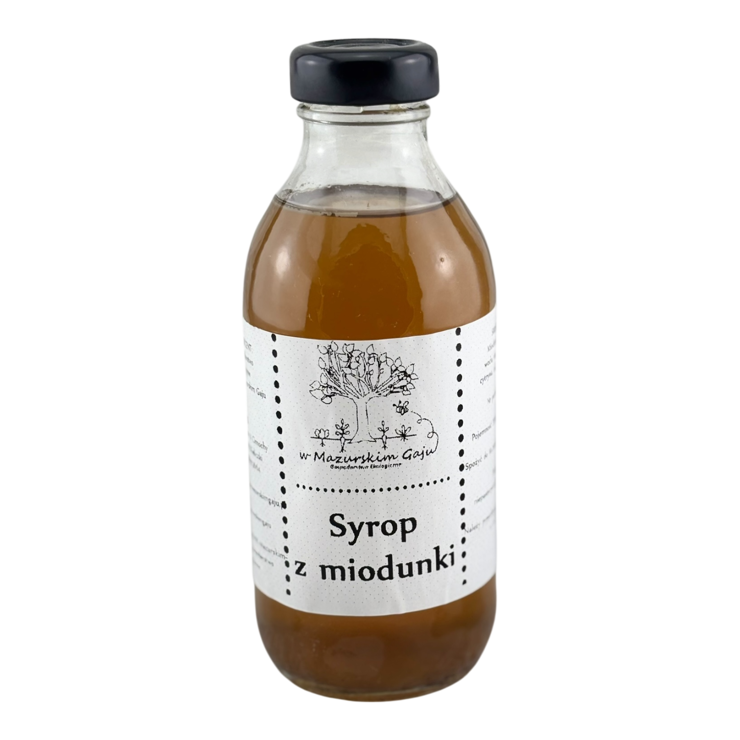Syrop z ekologicznej miodunki z miodem 330 ml