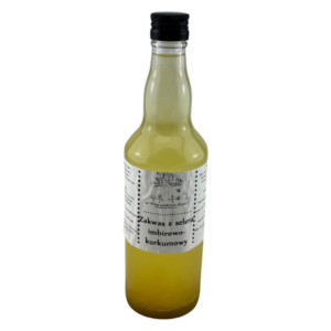 Kurkumik - zakwas z selera naciowego z kurkumą i imbirem 500 ml