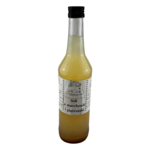 Zakwas z kiszonej marchewki, pietruszki z liśćmi czosnku niedźwiedziego 500 ml