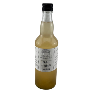 Zakwas z kiszonej cebuli i selera 500 ml NIEPASTERYZOWANY