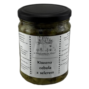 Kiszona ekologiczna cebula z selerem naciowym 540 ml