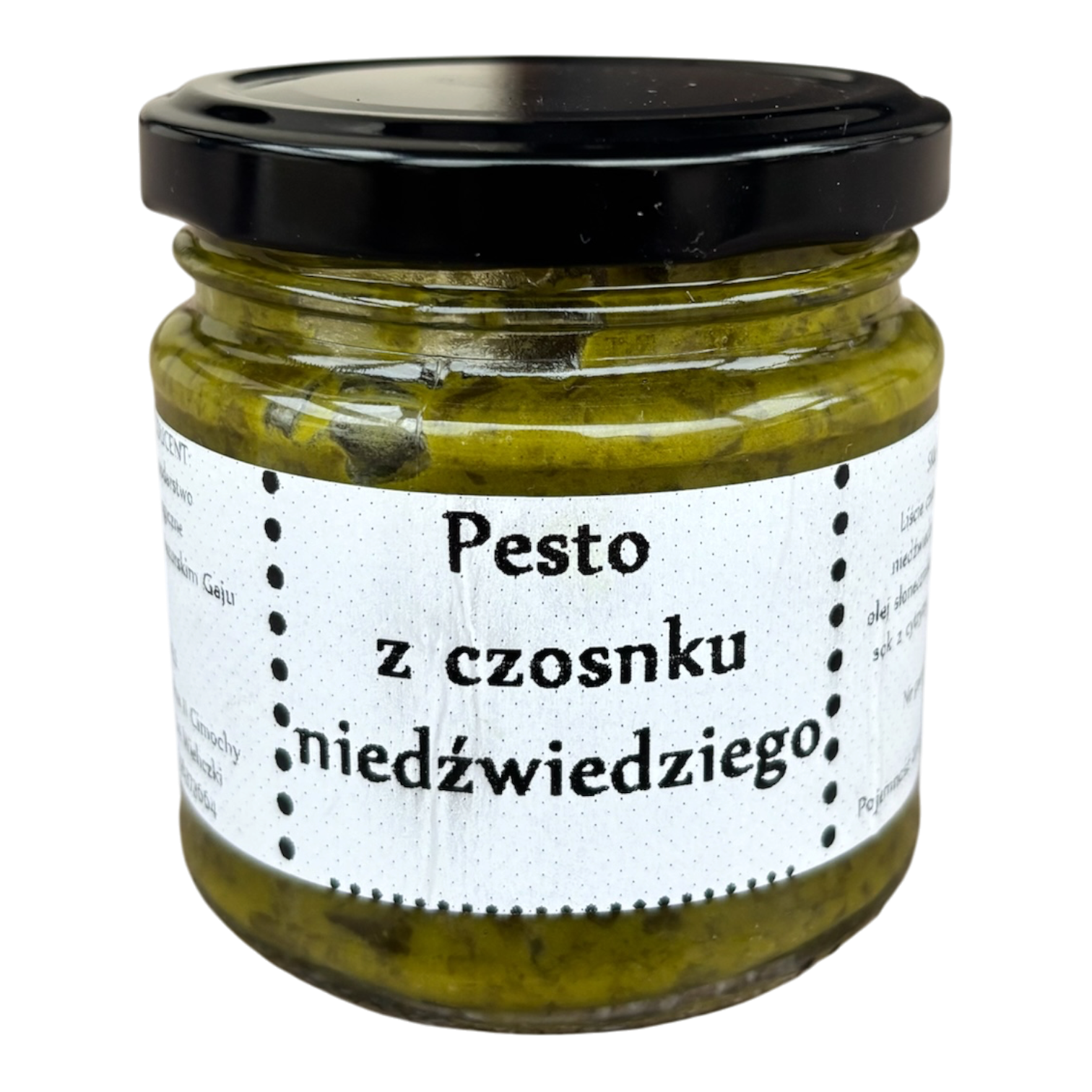 Pesto z ekologicznego czosnku niedźwiedziego