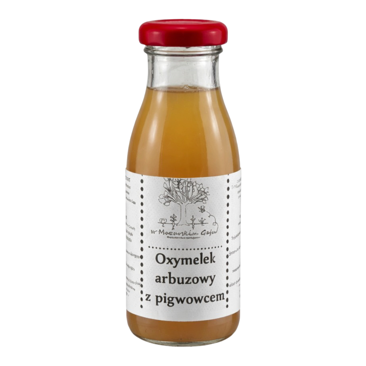 Żywy oxymelek arbuzowy dla dzieci 250 ml NATURALNY PROBIOTYK, ANTYBIOTYK NIEPASTERYZOWANY