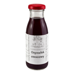 Żywy oxymelek owocowy dla dzieci 250 ml NATURALNY PROBIOTYK, ANTYBIOTYK NIEPASTERYZOWANY