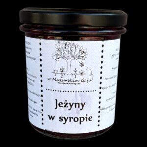 Ekologiczna jeżyna w syropie 350 ml