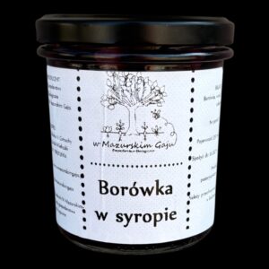 Ekologiczna borówka w syropie 350 ml